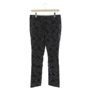 パンツ スリム スキニー 総柄 ジャガード IM11FF066 ストレッチ 3 L グレー