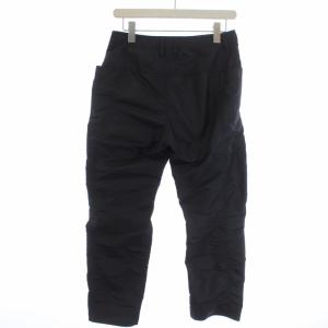 ISSEY MIYAKE テーパードパンツ ジップフライ 2 M 黒 ブラック IM11FF006
