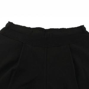 ISSEY MIYAKE パンツ テーパード サルエル 変形 ほつれ加工 IM51KF325 ニット 2 M 黒 ブラック