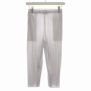 PLEATS PLEASE ISSEY MIYAKE イージーパンツ プリーツ 2 ライトグレー