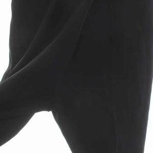 ENFOLD 21SS センタープレステーパードTROUSERS パンツ 34 XS 黒 ブラック