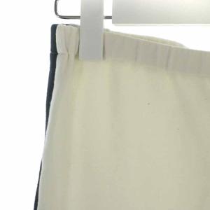 PRADA イージーパンツ スキニー スリム ロング サイドライン S 白 ホワイト