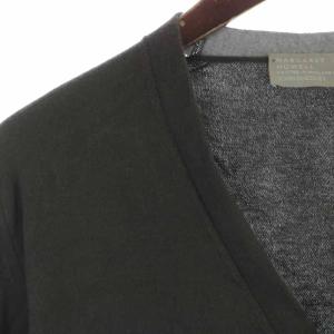 MARGARET HOWELL JOHN SMEDLEY ニットカーディガン コットン 長袖 M グレー