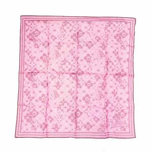 M72592 バンダナ コスミックブラッサム スカーフ フラワー ピンク