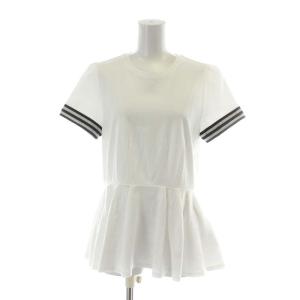 CORSET TEE カットソー 半袖 コットン 38 M 白 ホワイト BD2011-2C-31