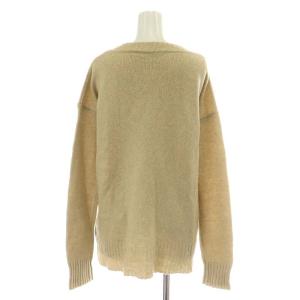 Deuxieme Classe 19AW ニット セーター 長袖 ウール ベージュ 19080560008030