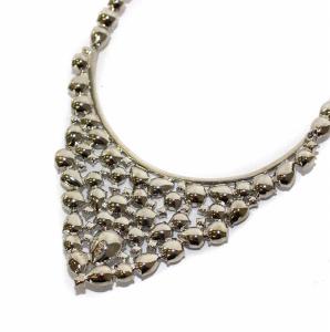 SWAROVSKI ネックレス ペンダント ビジュー シルバー色