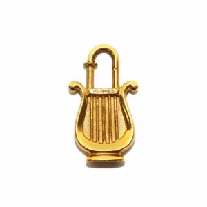 1996年 ANNEE DE LA MUSIQUE カデナ ハープ 南京錠 チャーム GP ゴールド