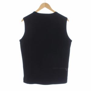 PRADA SPORT タンクトップ ノースリーブ カットソー M 黒 ブラック