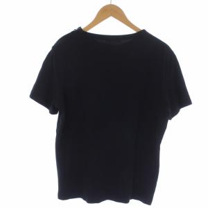 PRADA SPORT Tシャツ カットソー 半袖 クルーネック 肩ジッパー M 紺 ネイビー