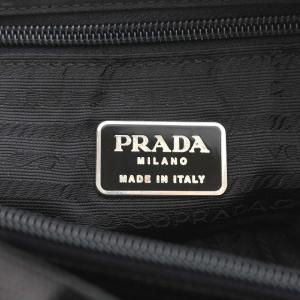 PRADA トートバッグ ナイロン 三角プレート 黒 ブラック