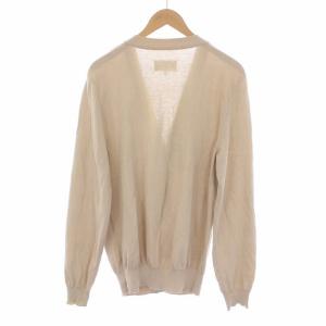 Martin Margiela 10 13SS ニットカーディガン 長袖 Vネック 1 S ベージュ S50HA0432