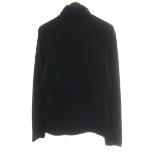 Calvin Klein Tシャツ カットソー ロゴ ハイネック コットン M 黒 ブラック