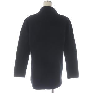 me ISSEY MIYAKE テーラードジャケット シングル ポリエステル 黒 ブラック