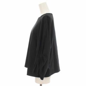 ADORE 19SS ライトジャージーカットソー ニット ボリュームスリーブ ブラック 531-9160419