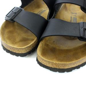 BIRKENSTOCK Arizona サンダル レザー 39 25cm 黒 ブラック