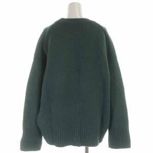 GALERIE VIE 21AW ニット セーター プルオーバー ウール 長袖 S グリーン