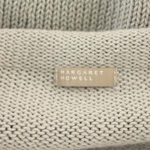 MARGARET HOWELL 21AW コットン ニット 長袖 F グレー