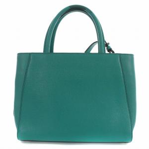 FENDI 8BH253 D7E プチ トゥージュール ハンドバック 2way ブルーグリーン