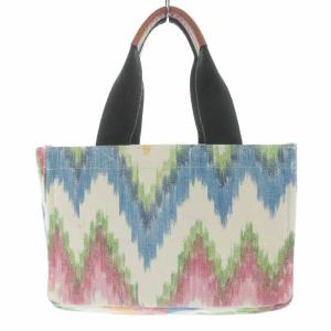 LOEWE パウラズイビザ ビーチ カバス トートバッグ キャンバス マルチカラー