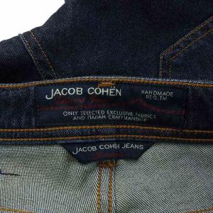 JACOB COHEN デニムパンツ ジーンズ ジーパン ボタンフライ 32 M 紺 ネイビー J622