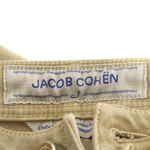 JACOB COHEN パンツ ボタンフライ コットン 33 L ベージュ J622