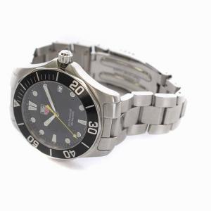 TAG Heuer アクアレーサー 腕時計 クォーツ シルバー ブラック WAB1110