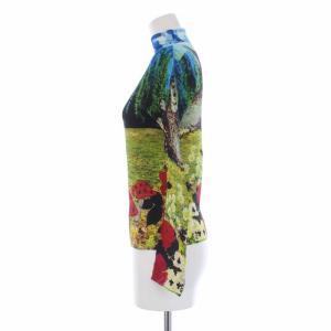 me ISSEY MIYAKE 17SS 不思議の国のアリス プリーツハイネックカットソー マルチカラー