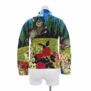 me ISSEY MIYAKE 17SS 不思議の国のアリス プリーツハイネックカットソー マルチカラー