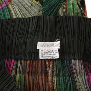 PLEATS PLEASE ISSEY MIYAKE イッセイミヤケ プリーツイージーパンツ 総柄 3 マルチカラー