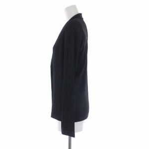 PLEATS PLEASE ISSEY MIYAKE イッセイミヤケ プリーツテーラードジャケット 3B 肩パット入り 3 黒