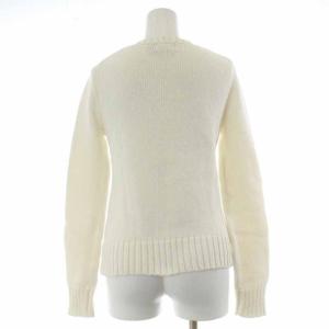 POLO RALPH LAUREN ニット セーター フラッグ 星条旗 長袖 S 白 ホワイト