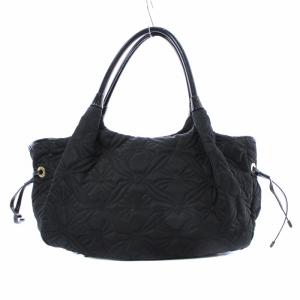 kate spade new york トートバッグ ハンドバッグ キルティング ナイロン 黒 ブラック