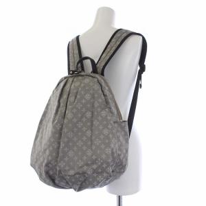 russet リュックサック デイパック バッグ 総柄 グレー
