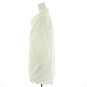 Plage ヌケエリオーバーシャツ ブラウス プルオーバー スキッパー ドルマンスリーブ 半袖 白 ホワイト