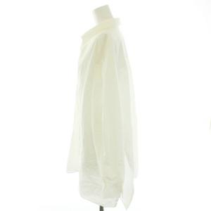 Plage タイプライターシャツ ブラウス チュニック プルオーバー スキッパー 長袖 白 ホワイト