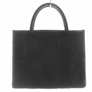 HUNTING WORLD トートバッグ ハンドバッグ キャンバス ロゴ 黒 ブラック