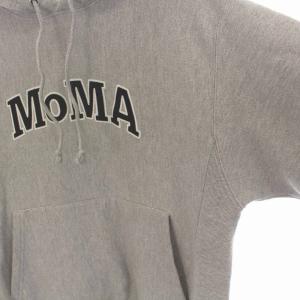 Champion MOMA REVERSE WEAVE パーカー L グレー