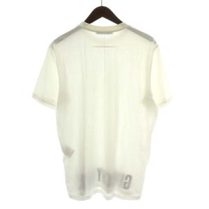 GIVENCHY Tシャツ カットソー 半袖 プリント ロゴ XS 白 ホワイト