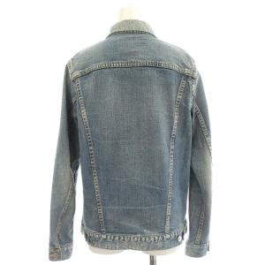 MACKINTOSH Gジャン ジージャン USED加工 デニム ジャケット 38 M 水色 ライトブルー