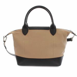 Longchamp ルプリアージュキュイールＭ ハンドバッグ ショルダーバッグ 2WAY レザー ベージュ