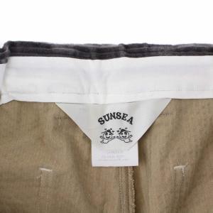SUNSEA 18AW Crazy Corduroy Pants コーデュロイパンツ ストレート 2 M ベージュ
