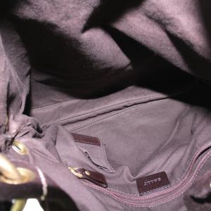 BALLY ショルダーバッグ スエード 茶色 ブラウン