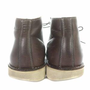 Danner チャッカブーツ ショートブーツ レザー レースアップ 7.5 25.5cm 茶 ブラウン