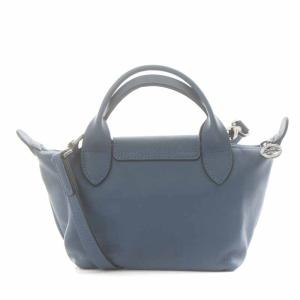 Longchamp ルプリアージュ DEPOSE ハンドバッグ ショルダーバッグ 2way レザー 紺 ネイビー 1500757729