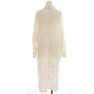 Max Mara LEISURE ワンピース 長袖 シャツワンピース ロング 白 ホワイト