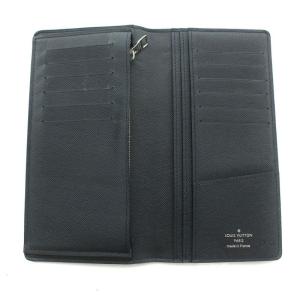 LOUIS VUITTON タイガ ポルトフォイユ・ブラザ 長財布 二つ折り 小銭入れ レザー 黒 ブラック M30501