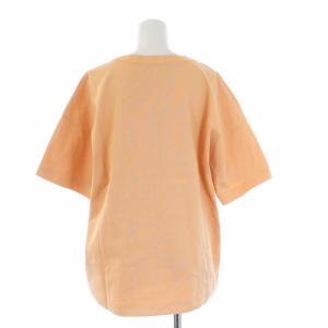 Acne Studios STELLIE PSS18 CREW-NECK T-SHIRT 半袖 Tシャツ カットソー ロゴXS オレンジベージュ