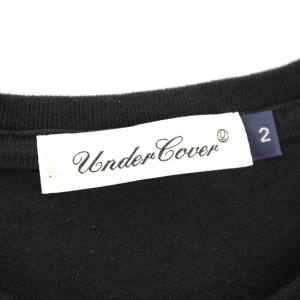 UNDERCOVER Tシャツ 禅 スカル 半袖 バックプリント 2 M 黒 ブラック