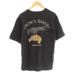 UNDERCOVER Tシャツ CROWS BAKERY 半袖 バックプリント L相当 3 グレー